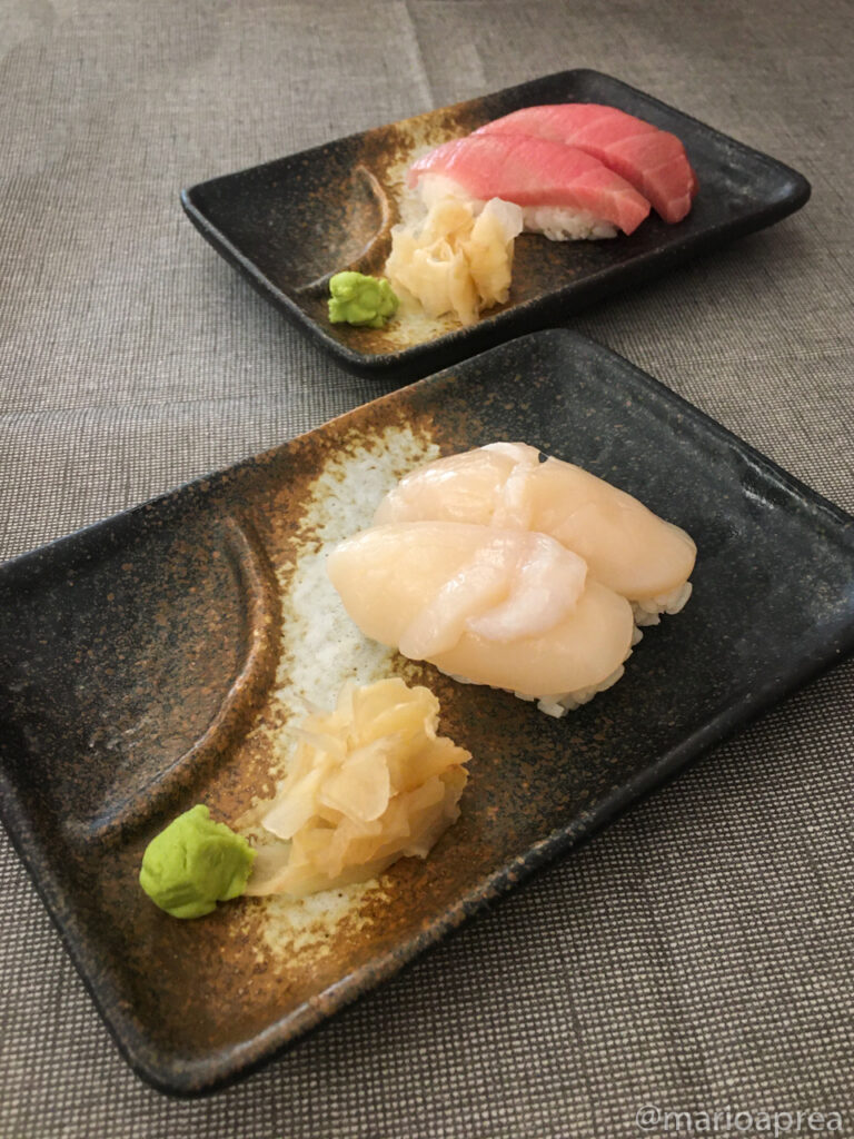 Hotategai - Nigiri di capesanta