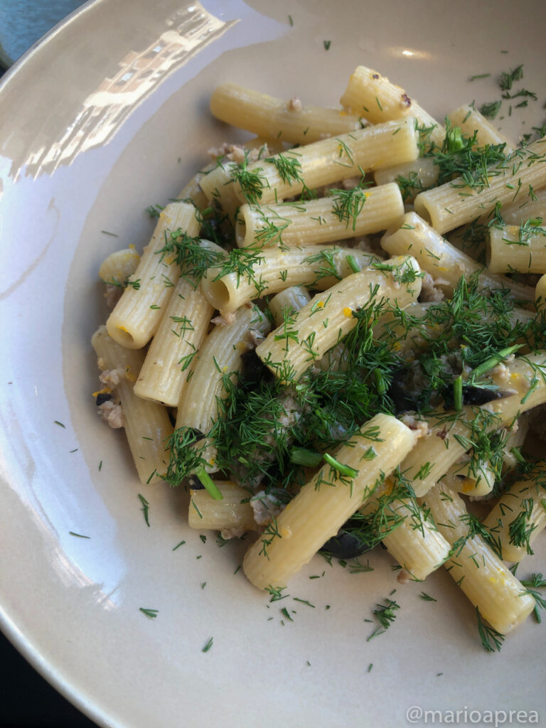 Maccheroni al ragù d'agnello