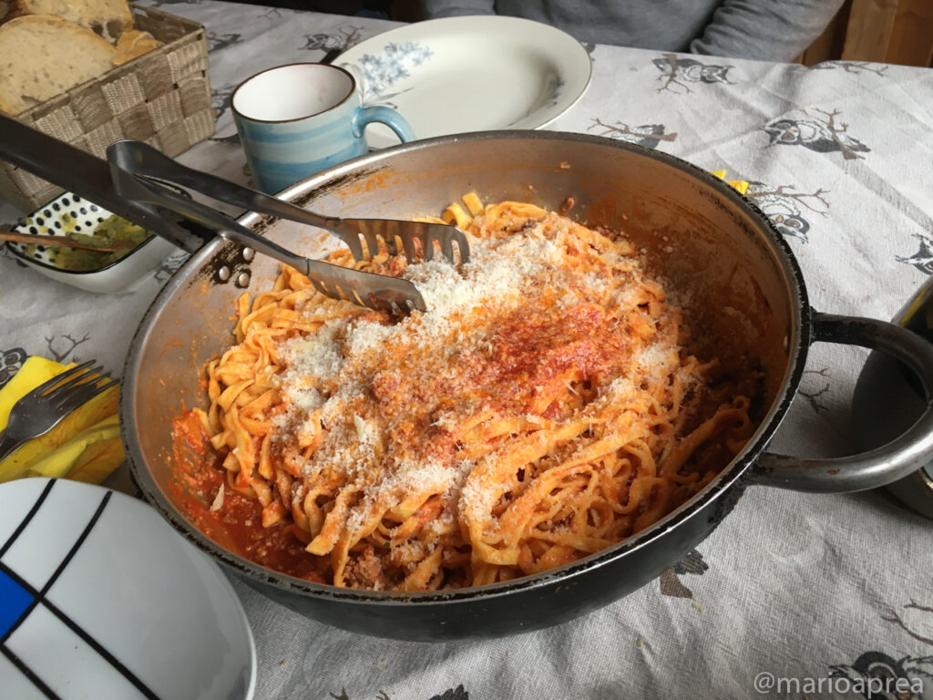 Tagliatelle al ragù