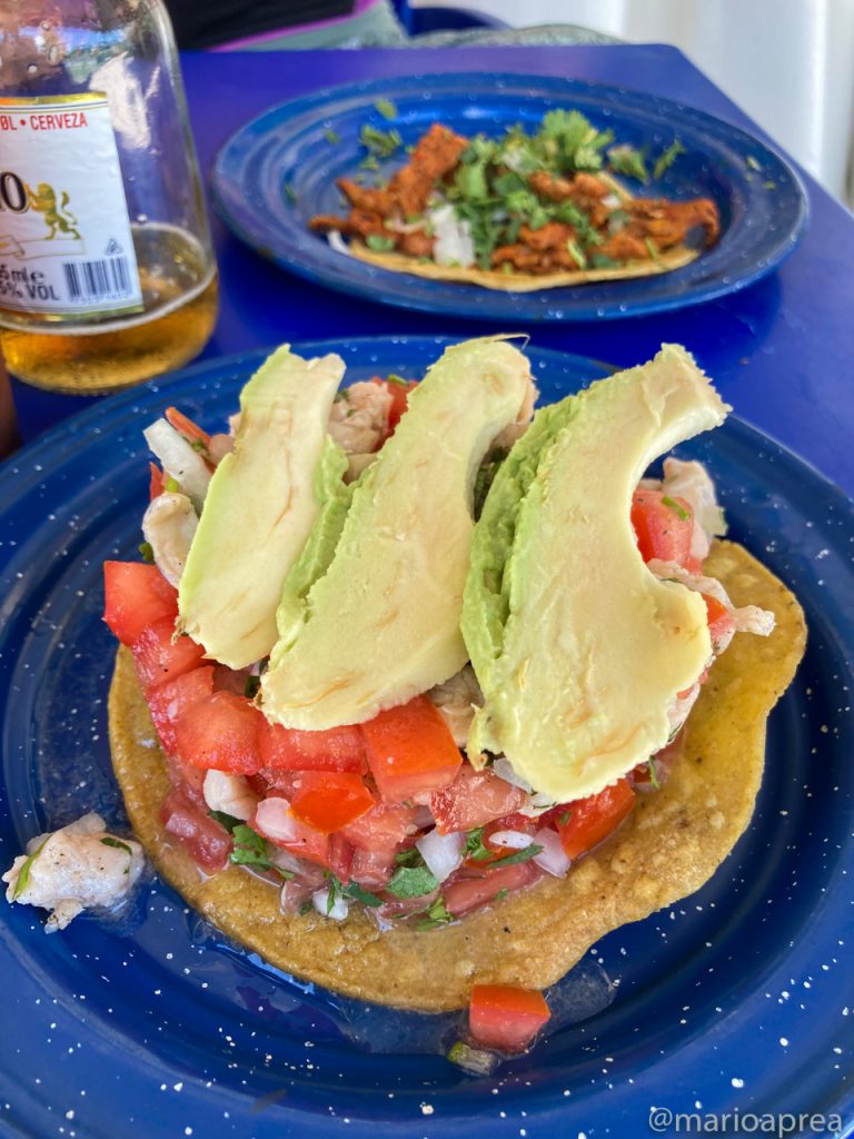 Tostada de Cevice